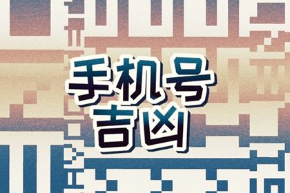 号码吉凶是什么